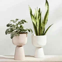 Nappula Pot 26x15 cm, Beige