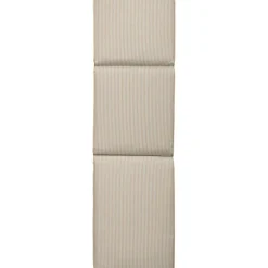 Narrow Stripe Sunbed Cushion 50x186 cm, Grey