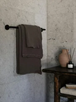 Nella waffle Towel 70X140 cm, Taupe