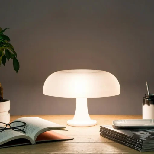 Nessino Table Lamp, Orange