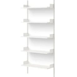 New Works Wall Shelf 1900 mm, Oak / Black