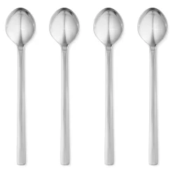 New York Latte Spoon 4-Pcs, Stainless Steel