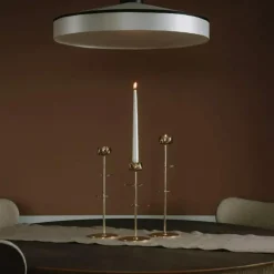 Ninfea Alta Candlestick Gold, 40 cm