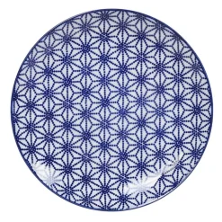 Nippon Blue Plate 25,7 cm, Lines