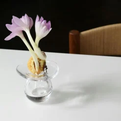 No.1 Vase Mouth-blown, Clear