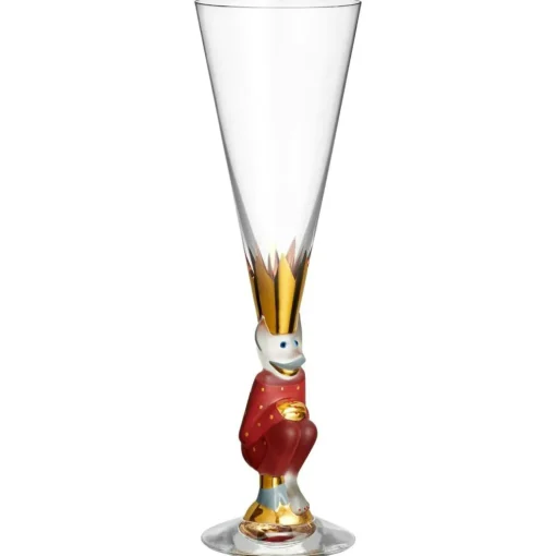 Nobel The Sparkling Devil Champagne Glass 19 cl, Blue