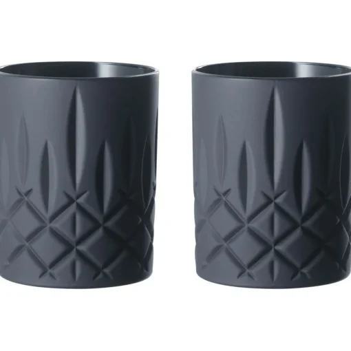 Noblesse Whiskey Glass 29,5 cl 2-pack, Black