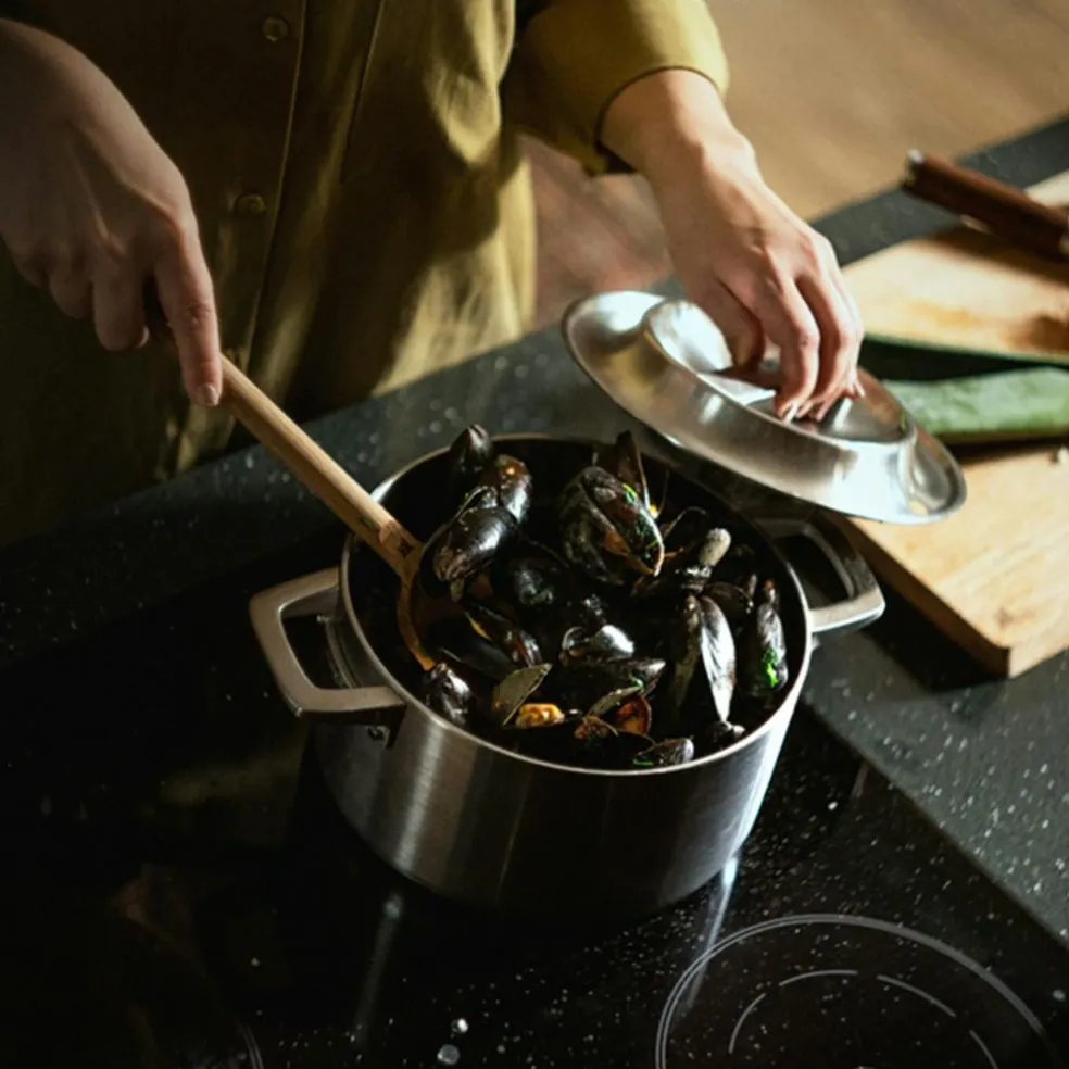 Norden Pot Uncoated Stainless Steel, 5 L