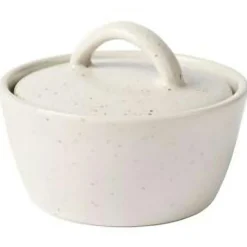 Nordic Vanilla Bowl With Lid