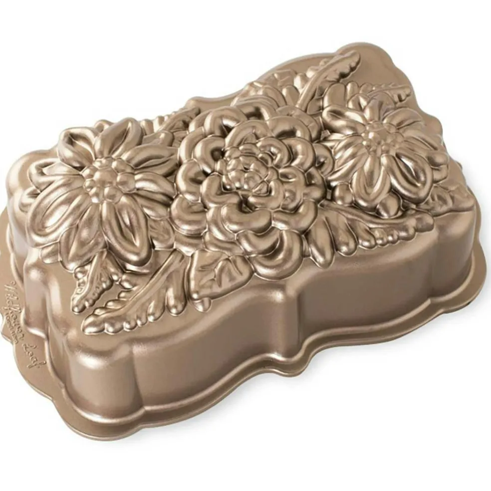 Nordic Ware Wildflower Loaf Pan