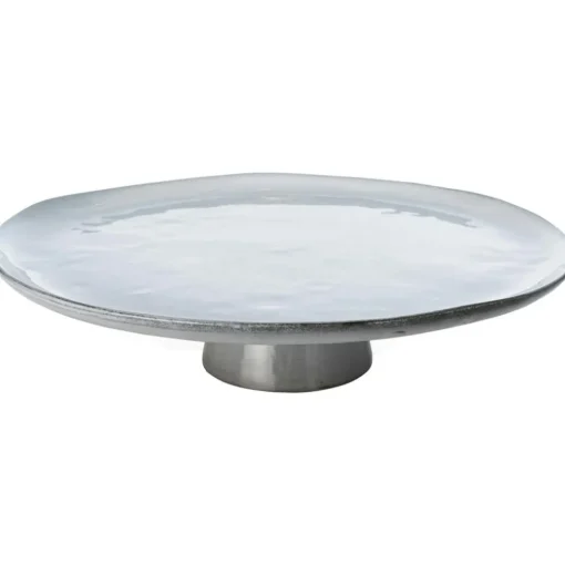 Nosse Ceramics Svelte Cake Stand Stone, 32 cm