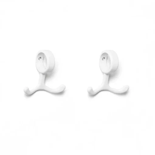 Nostalgi Hook 2 Pcs, Black