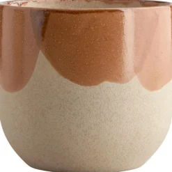 Nougat Planter Orange / Yellow / Cream, 17,5 cm