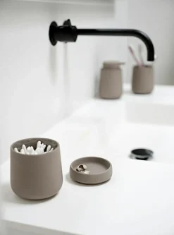Nova One Jar With Lid, Taupe