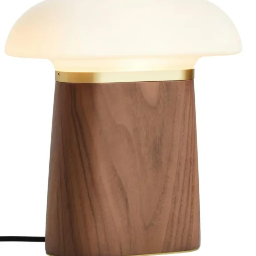 Nova Table Lamp, Ivory Travertine