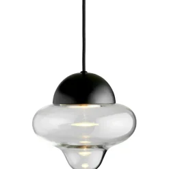 Nutty Pendant, Smoke / Black