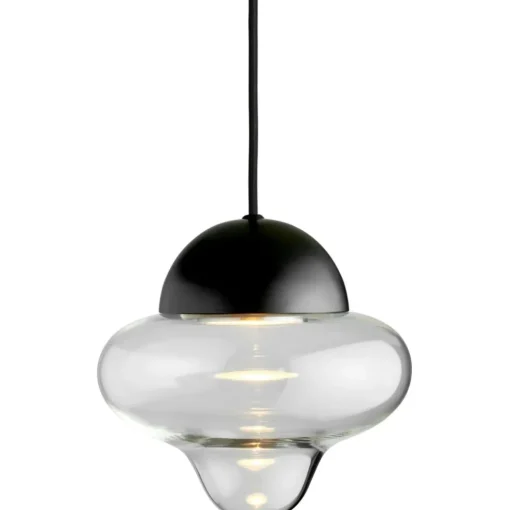 Nutty Pendant, Smoke / Black