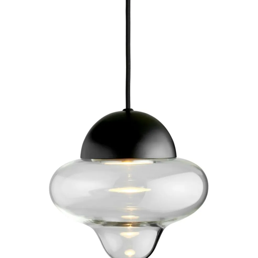 Nutty Pendant, Smoke / Black