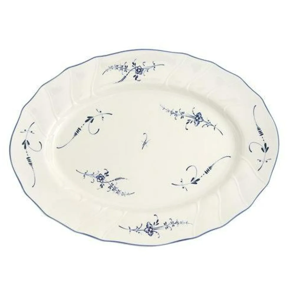 Old Luxembourg Oval Platter, 24 cm