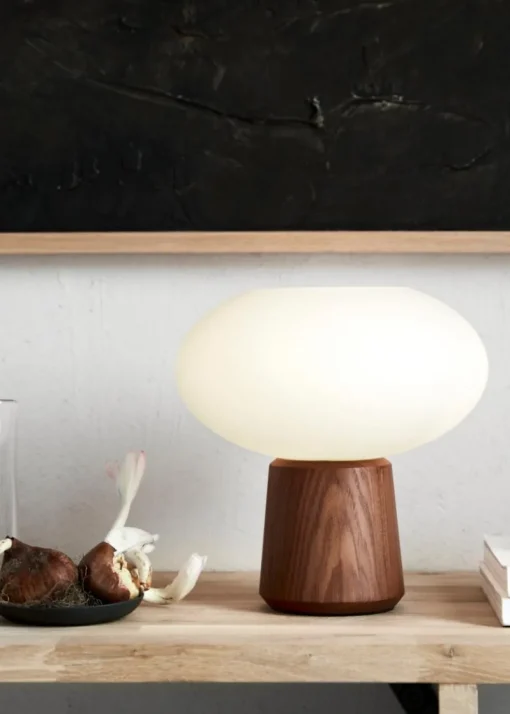 Olivia Table Lamp, Dark Ash