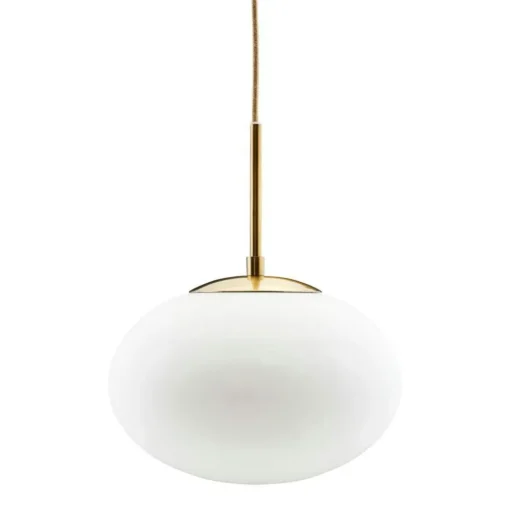 Opal Pendant White, 30 cm