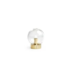 Orbis Vase, Brass