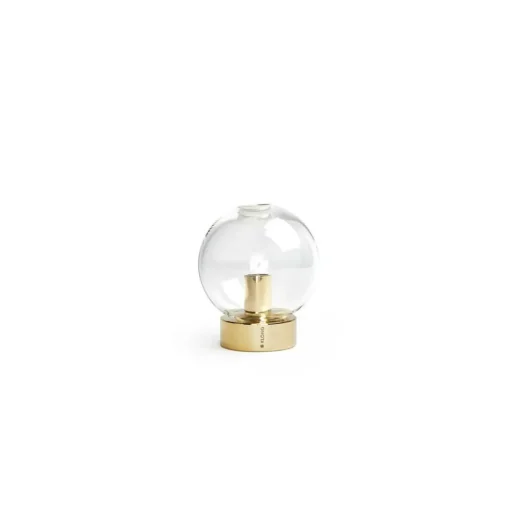 Orbis Vase, Brass