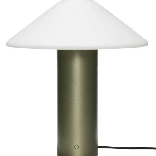 Orbit Table Lamp Dark Green/White