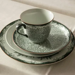 Ostindia Floris Plate 27 cm, Green