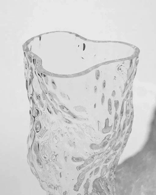 Ostrea Vase 30 cm, Clear