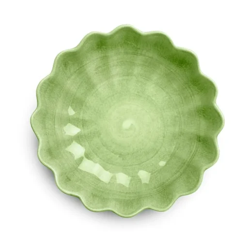Oyster Bowl 24 cm, White