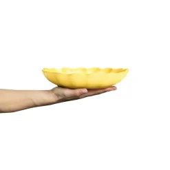 Oyster Bowl 24 cm, White