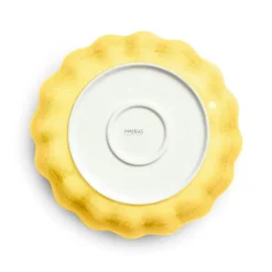 Oyster Bowl 24 cm, White