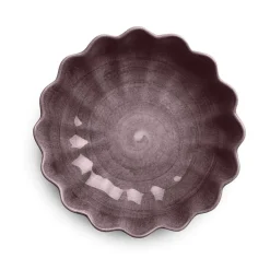 Oyster Bowl 24 cm, White