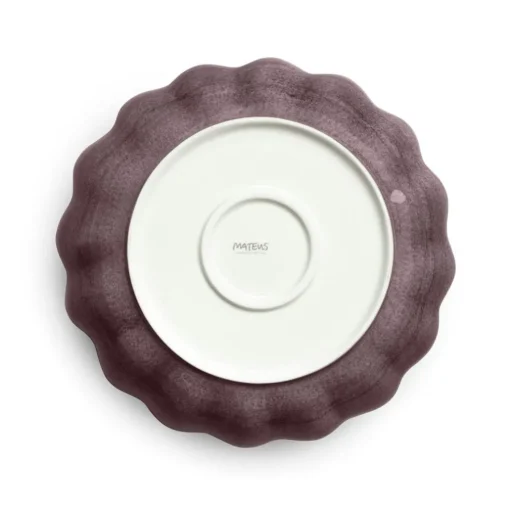 Oyster Bowl 24 cm, White