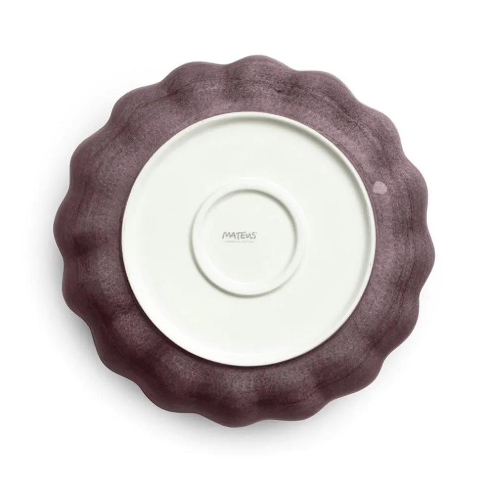 Oyster Bowl 24 cm, White