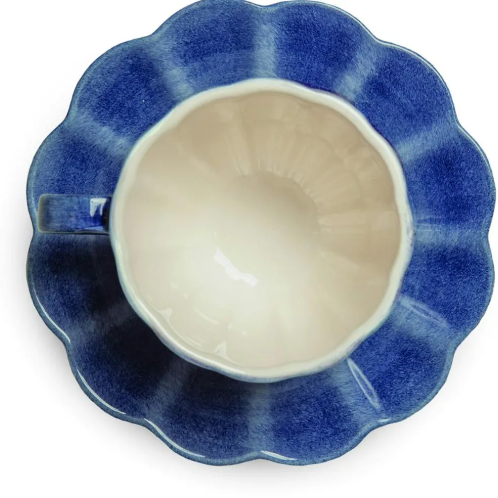 Oyster Cup With Saucer 25 cl, Sand