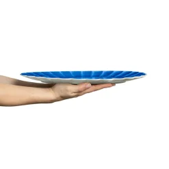 Oyster Dish 35x30 cm, Plum