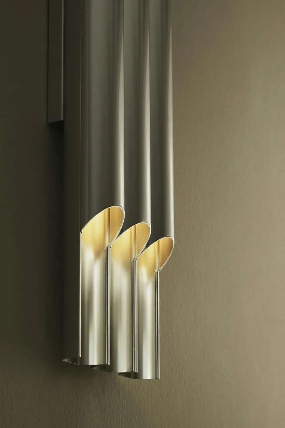 PAN 50 III Wall Lamp, Bronzed