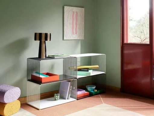 Panton Wire Extended Shelf 34, Chrome