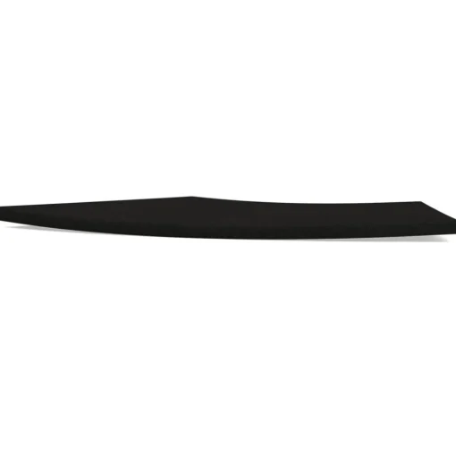 Pantonova Seat Cushion Concave, Black Leather