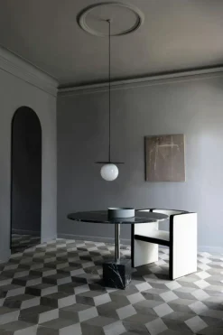 Paris Nights Pendant Black, Ø25 cm