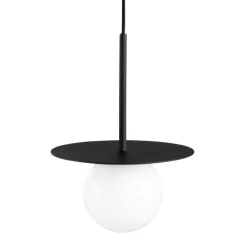 Paris Nights Pendant Black, Ø25 cm