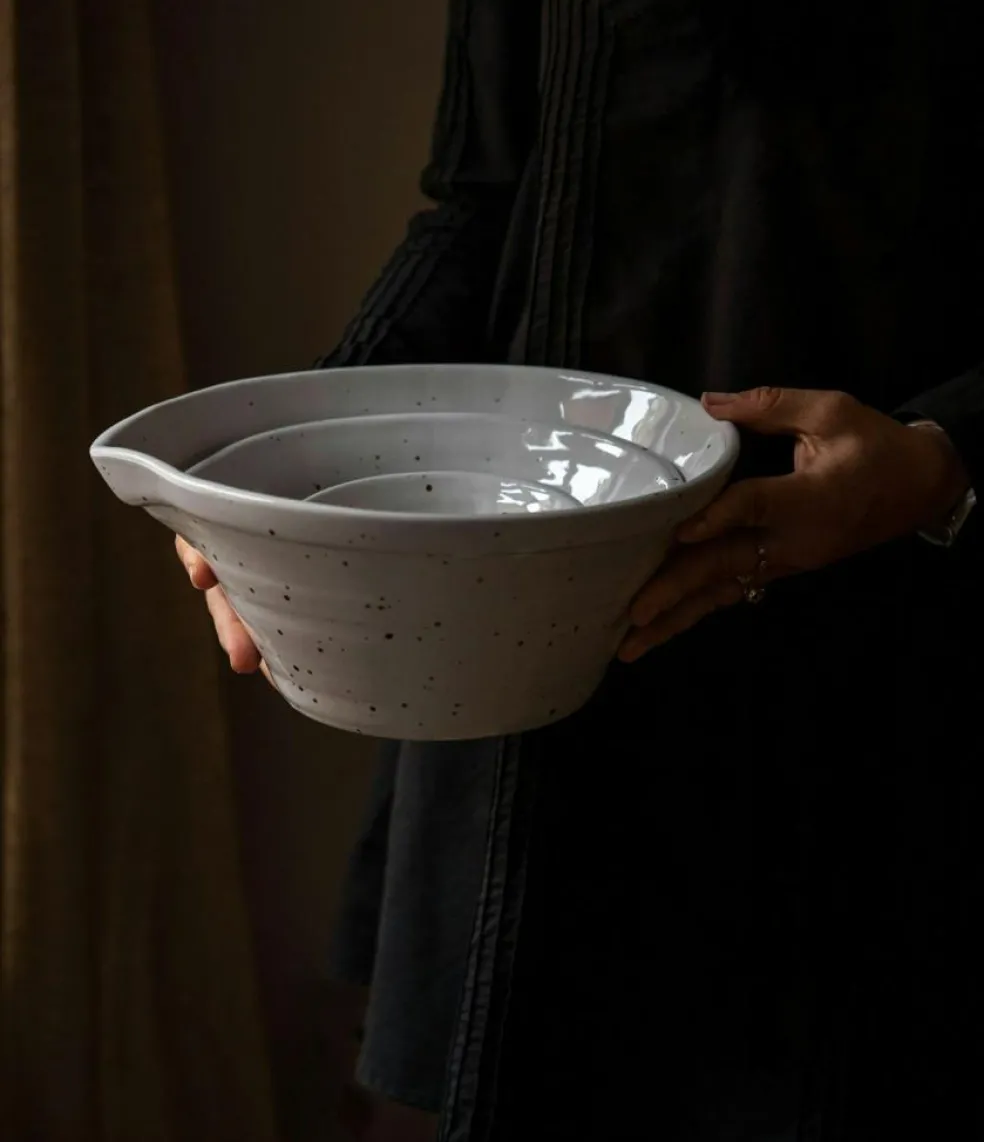 Peep Bowl 35 cm, Cotton White