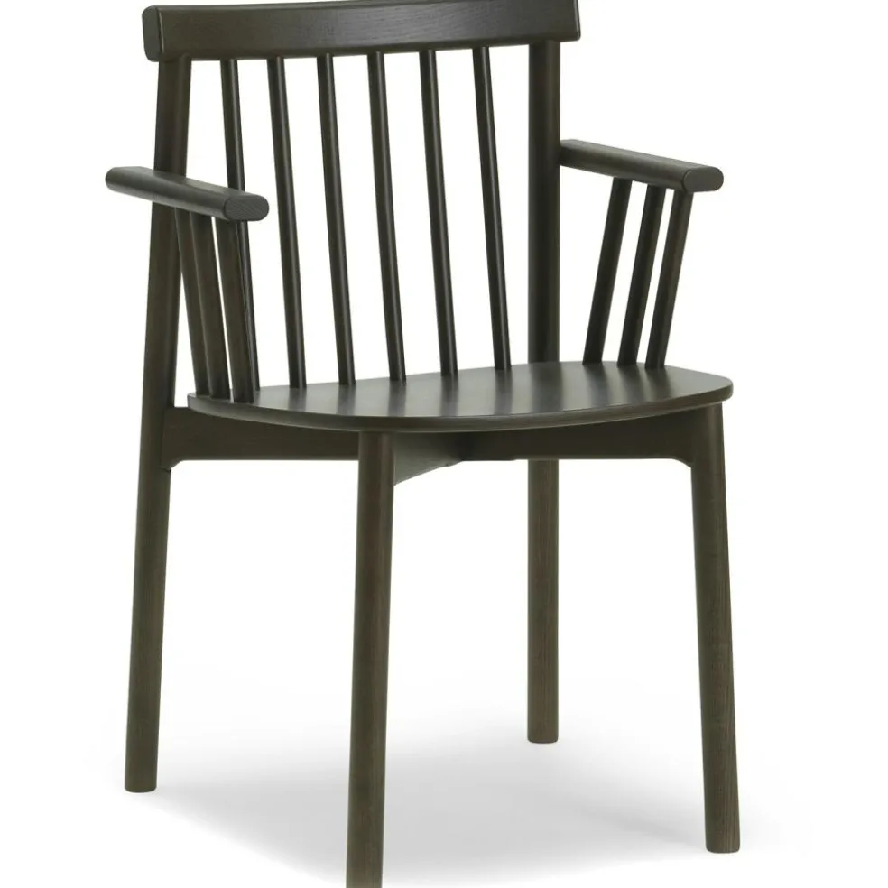 Pind Armchair, Black Stained Ash