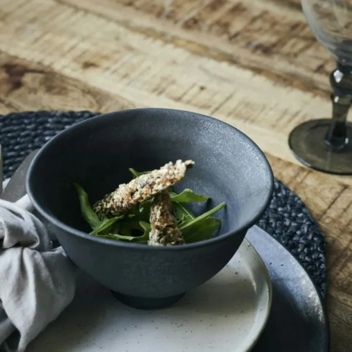 Pion Breakfast Bowl 14,5 cm, Black / Brown