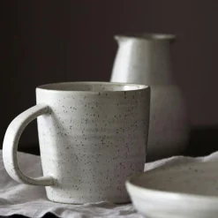 Pion Coffee Cup, White / Grey