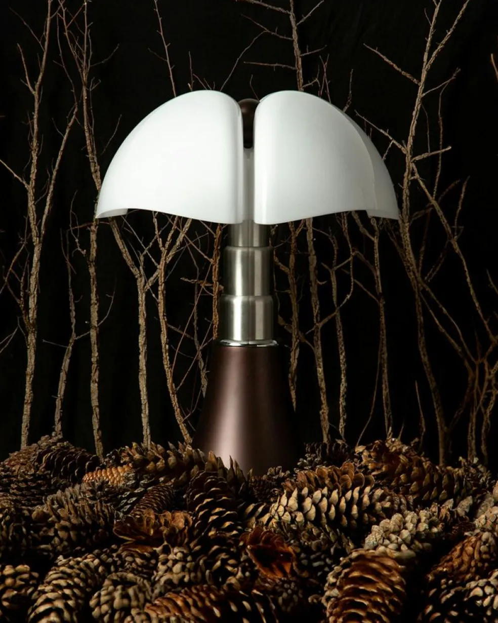 Pipistrello Large Table Lamp, Agave Green
