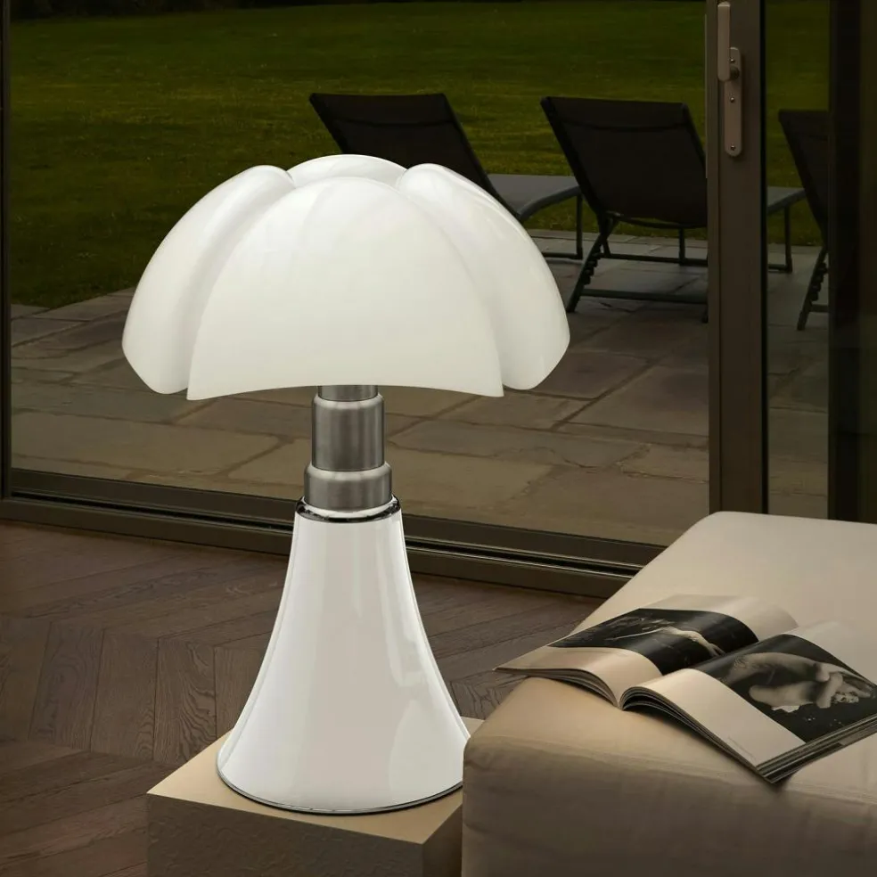 Pipistrello Medium Table Lamp, Dark Brown