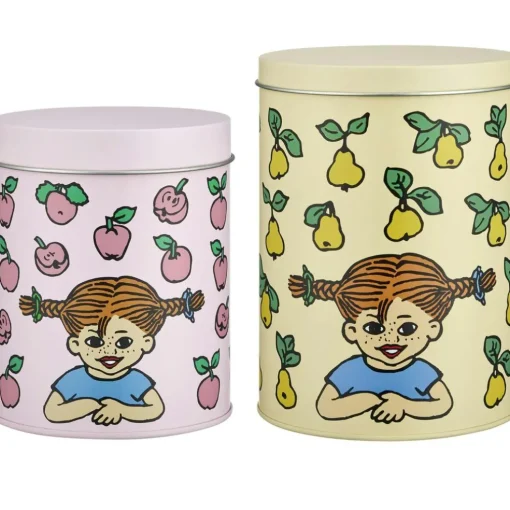 Pippi Fruits Tin Set 2-pack